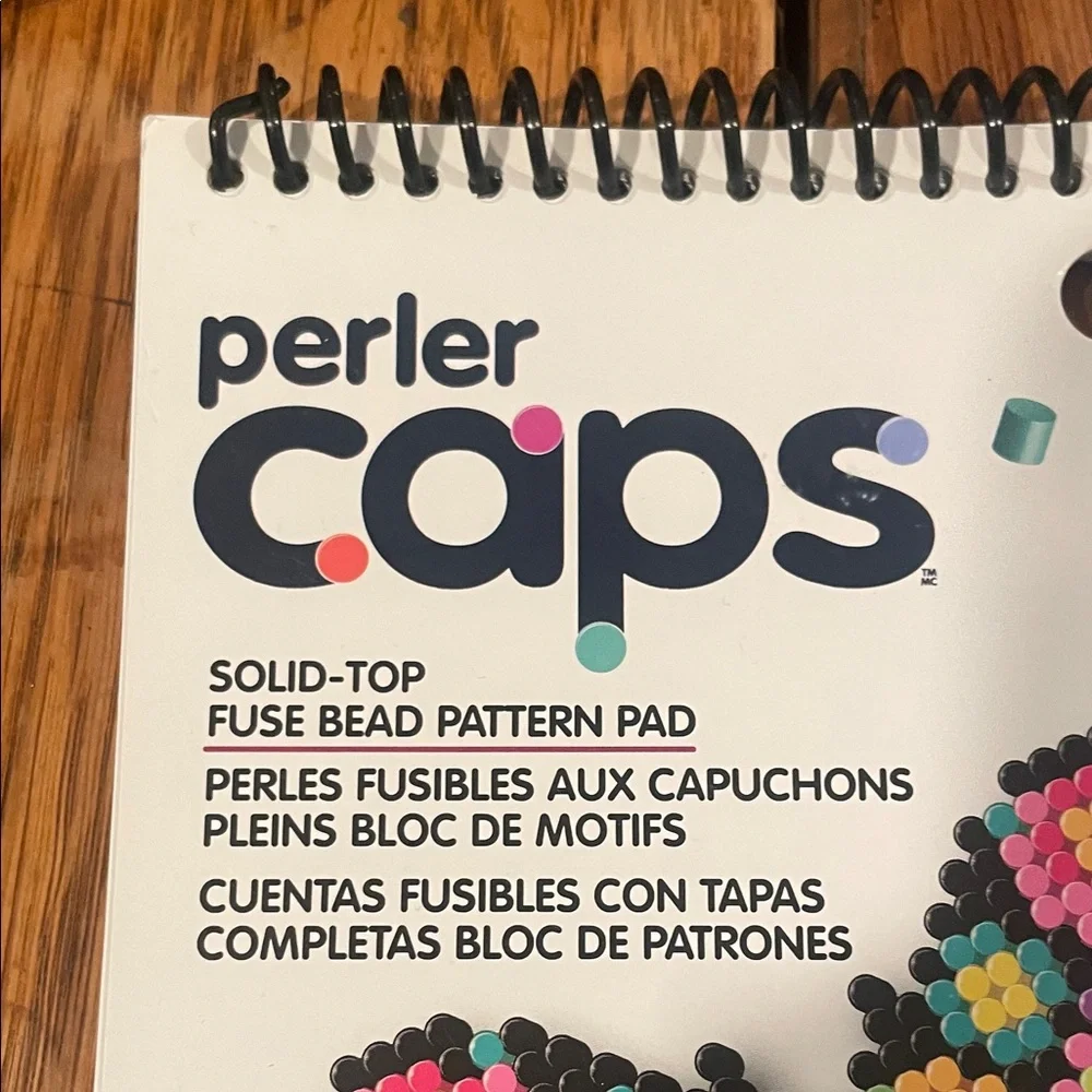 Perler Caps Beads Bundle + Pattern Pad
